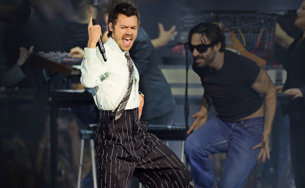 El cantante levantó las ventas de los puestos ambulantes. Foto: AFP