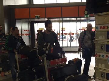 La delegación mexicana regresa a casa