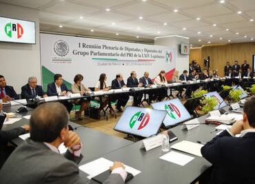 Inaugura Navarrete Prida primera reunión plenaria de diputados electos del PRI