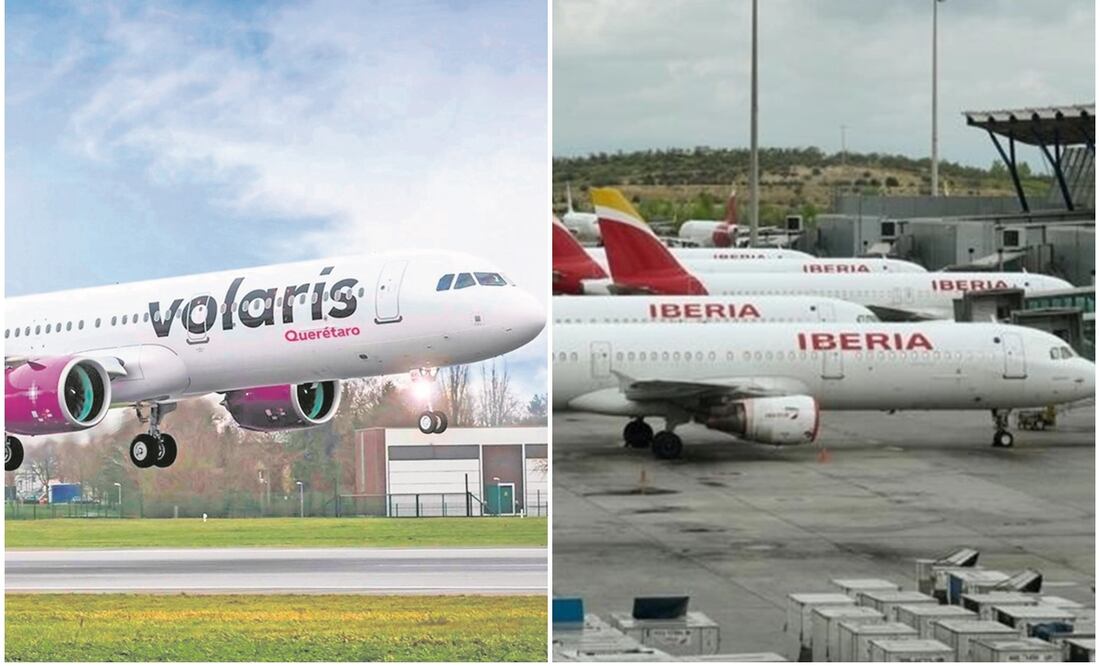 Para extender la conectividad entre Europa y México vía la Ciudad de México, Volaris y la aerolínea española Iberia firmaron un acuerdo de código compartido. Foto: Archivo / AFP