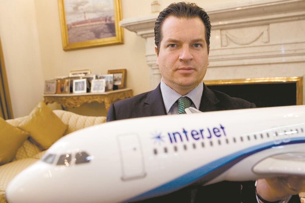 Miguel Alemán Magnani es vicepresidente del Consejo de Administración de Interjet. Foto: ARCHIVO EL UNIVERSAL