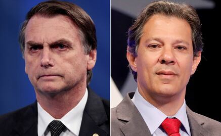 Bolsonaro y Haddad van a segunda vuelta en Brasil, según conteo oficial