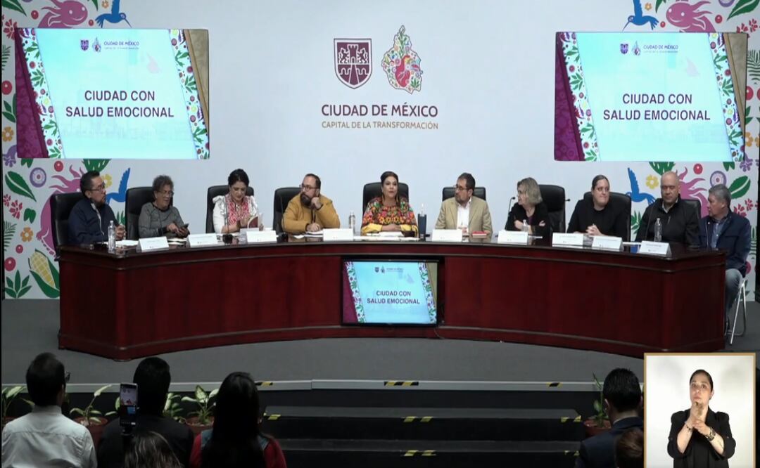 Clara Brugada anuncia nuevo Hospital Toxicológico en CDMX; parte de estrategia de salud emocional. Foto: Captura de pantalla