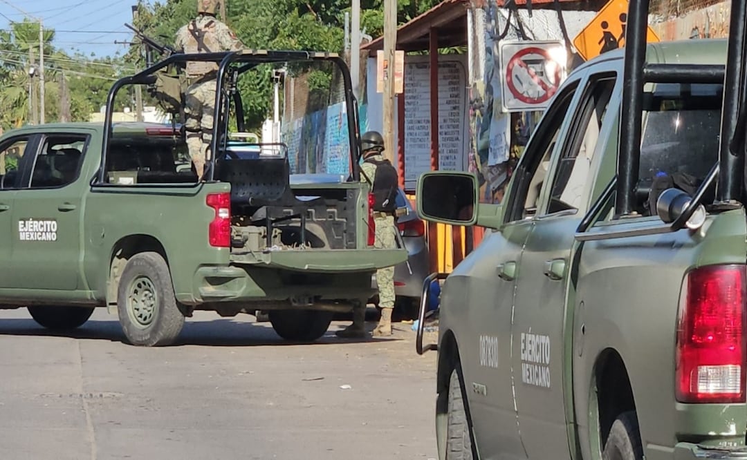 Ataques armados dejan tres heridos en Culiacán; detienen a jóvenes con armas tras persecución. Foto: Especial