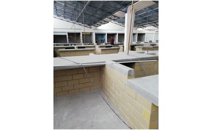 Entregarán en febrero remodelación de locales incendiados en Mercado Hidalgo 