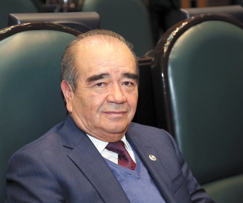 El legislador mexiquense Maurilio Hernández es también el coordinador de la bancada de Morena en el Congreso del Estado de México. ARCHIVO EL UNIVERSAL