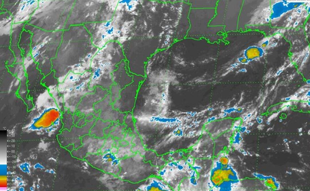 Canales de baja presión causarán lluvias en el país
