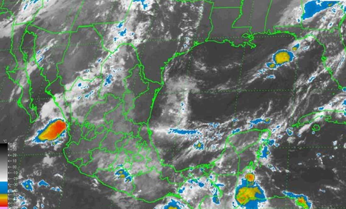 Canales de baja presión causarán lluvias en el país