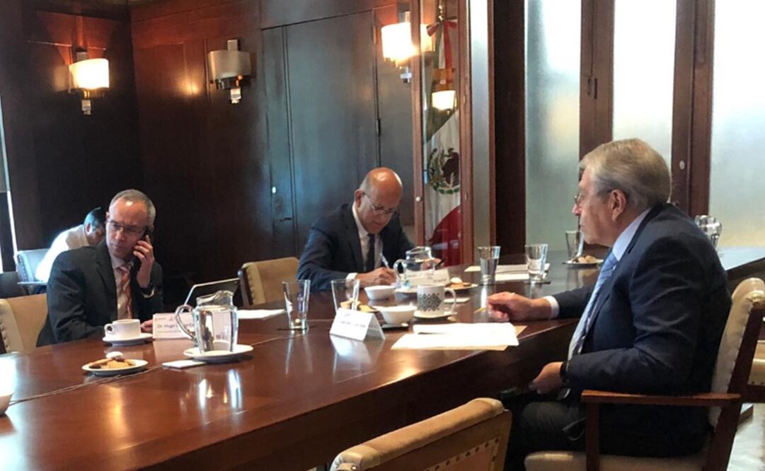 Reunión virtual que tuvieron los gobernadores de todos los estados con el equipo de Salud. Foto: Twitter @SSalud_mx