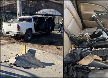 VIDEO: Captan a sicarios huyendo despavoridos del Ejército en Nogales, Sonora