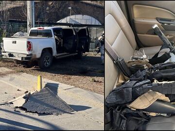 VIDEO: Captan a sicarios huyendo despavoridos del Ejército en Nogales, Sonora