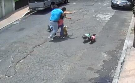 Sujeto "taclea" a mujer por presunta pelea entre perritos en la Miguel Hidalgo