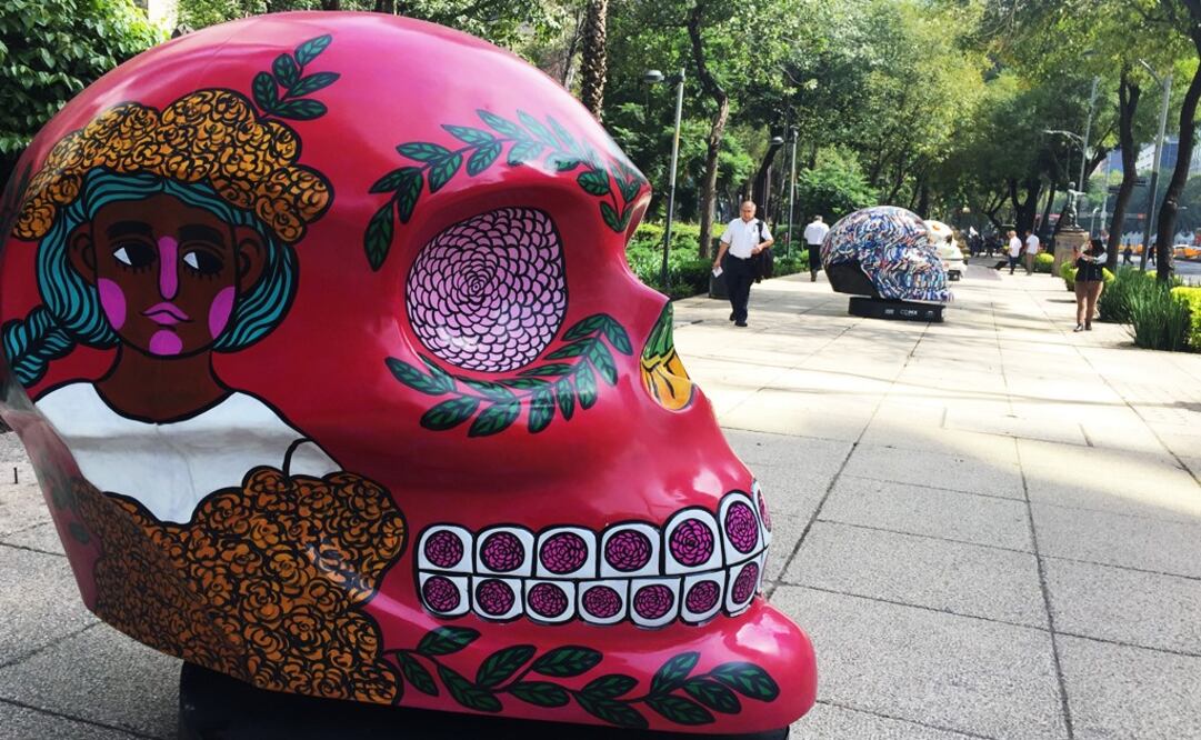 No pierdas la oportunidad de visitar los Mexicráneos de Reforma. Foto: Archivo El Universal