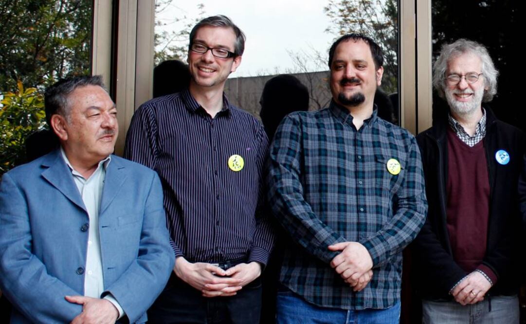 Federico Ibarra, Fernando Saint, Enrico Chapela y Samuel Zyman. (FOTO: Nadya Murillo / EL UNIVERSAL)