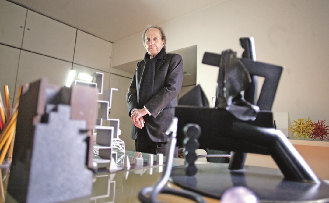 El arquitecto Teodoro González de León falleció a los 90 años el pasado 16 de septiembre. Foto: Archivo EL UNIVERSAL