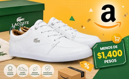 Amazon México rebaja tenis Lacoste en menos de mil 400 pesos; aprovecha la oferta exclusiva