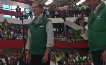 Del Mazo se compromete a desarrollar "campaña de propuestas" 