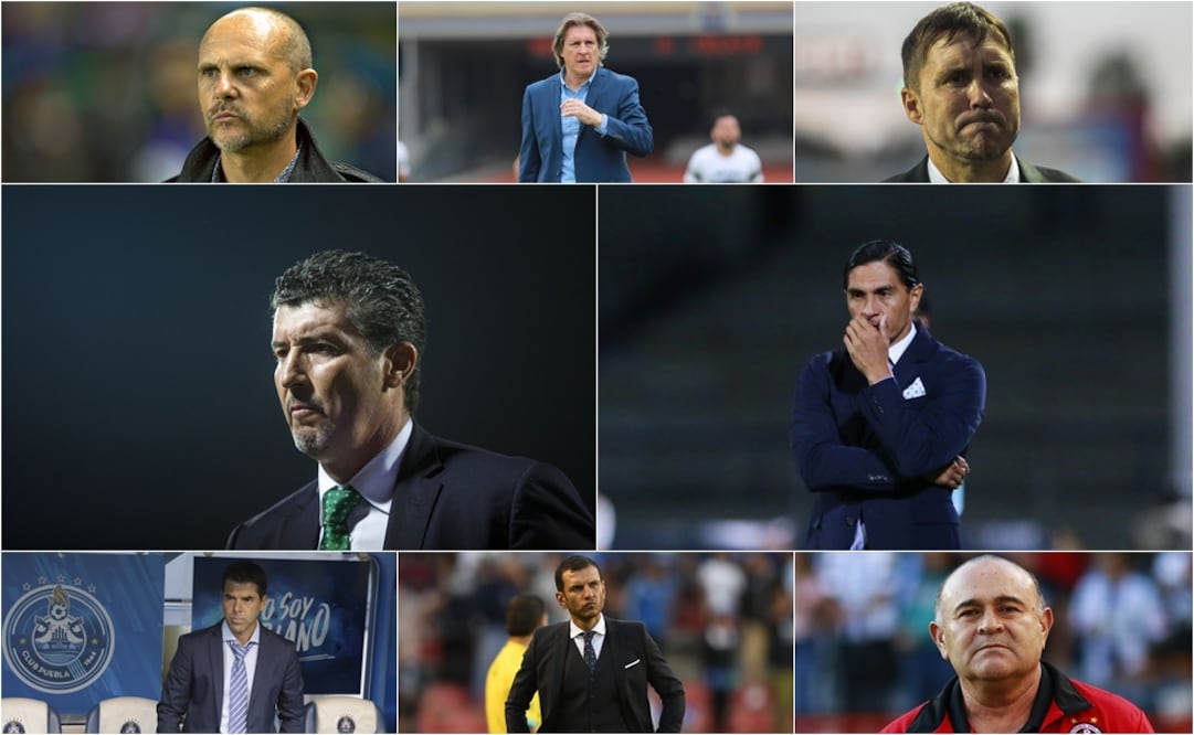 Imago7. Los ocho estrategas cesados en el Apertura 2017