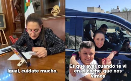 Sheinbaum responde a Mateo; el niño que le regaló un dibujo y pidió ayuda para su maestra