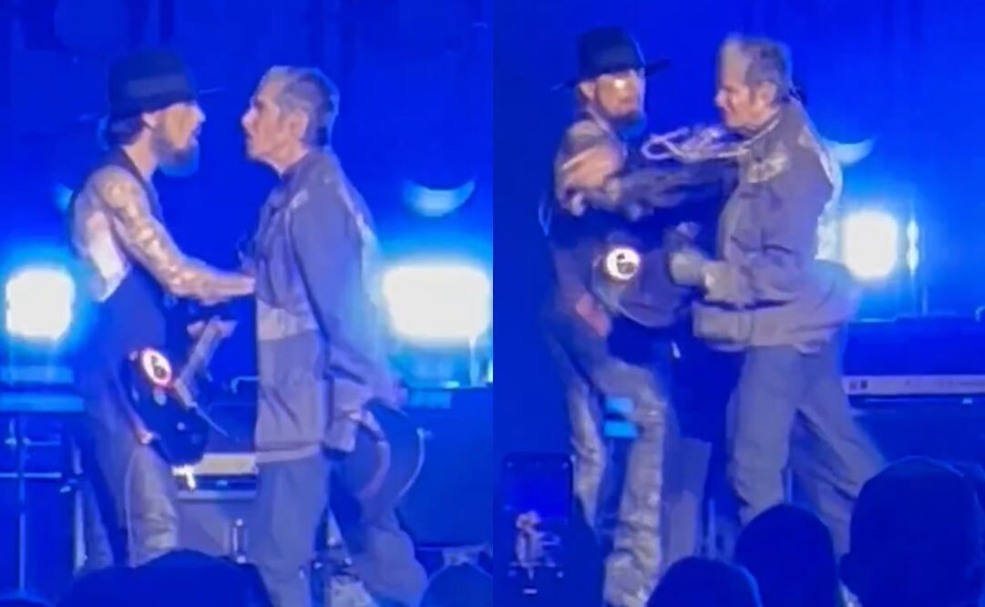 El músico Perry Farrell y el guitarrista Dave Navarro. Foto: Instagram oficial.