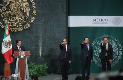 Peña Nieto nombra a Navarrete Prida titular de Gobernación