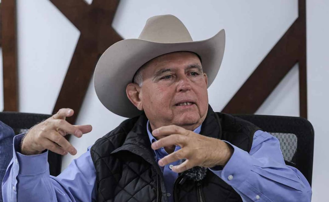 Conferencia de prensa de Homero García Llano, presidente de la Confederación Nacional de Organizaciones Ganaderas (CNOG), sobre el gusano barrenador Foto: Gabriel Pano/EL UNIVERSAL
