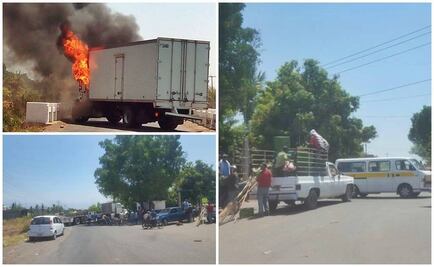 Realizan bloqueos por operativo en Michoacán