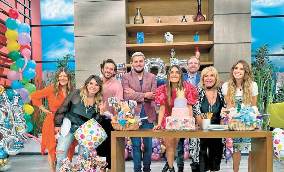 Magda celebró sus 57 años el pasado 22 de octubre en el matutino de Televisa. TWITTER DE HOY