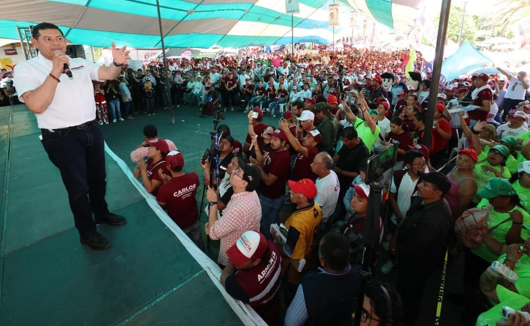 Alejandro Armenta, candidato a la gubernatura de Puebla. Foto: Especial