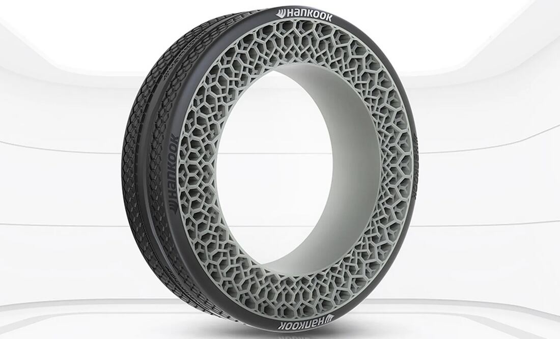 Hankook desarrolla un neumático sin aire inspirado en la naturaleza