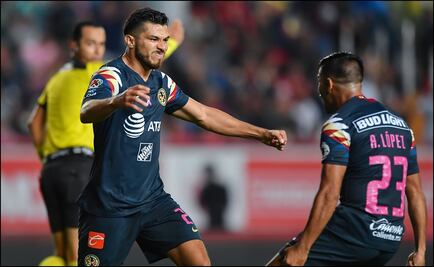 América rescata con uno menos empate ante el Necaxa 