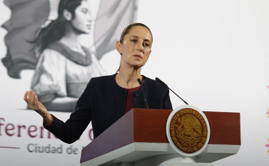 Claudia Sheinbaum en su conferencia matutina del 29 de noviembre de 2024. Foto: Carlos Odín / EL UNIVERSAL