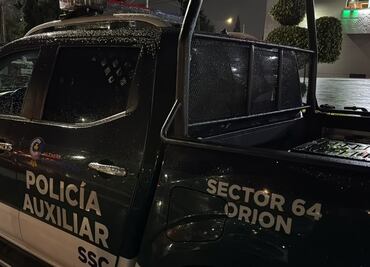 Disparan a auto de jefe de Policía Auxiliar en la Cuauhtémoc; alcaldesa pide dar con los responsables