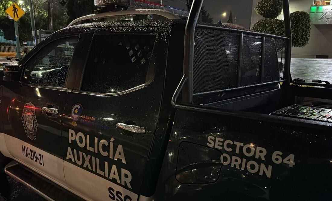 Patrulla del jefe de la policía. Foto: Especial