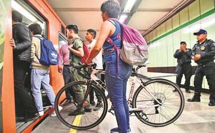 Ciclistas podrán transportar su bicicleta en el Metro este lunes, 3 de febrero, en este horario