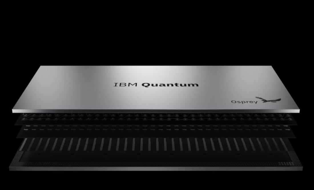 La compañía triplicó los qubits de su procesador anterior. Imagen: IBM