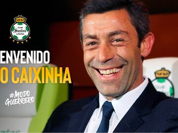 Pedro Caixinha regresa a la Liga MX como técnico de Santos