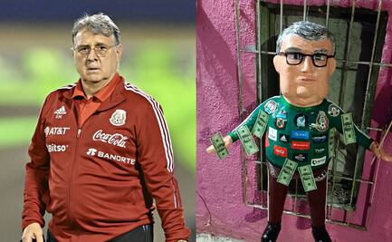 Crean piñata de Gerardo Martino para “desquitarse” por los corajes que provocó en Qatar 2022