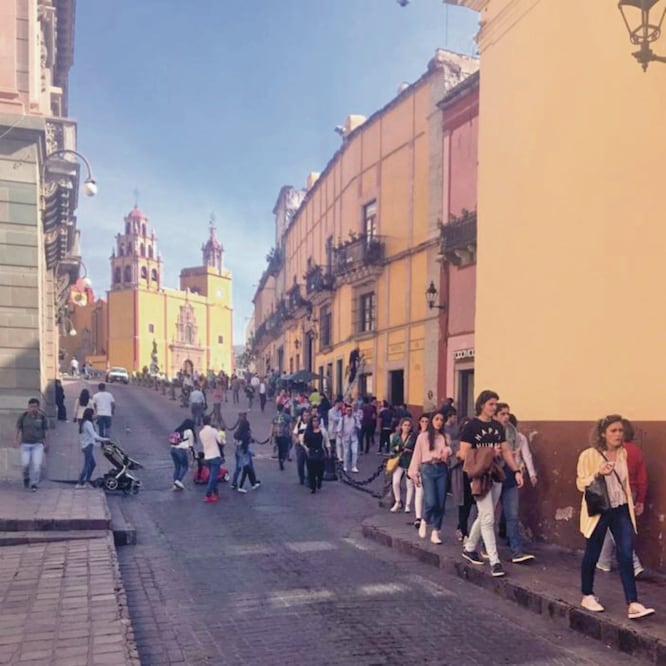 El alcalde Alejandro Navarro dijo que tienen considerado que las visas se pueda en sellar en atracciones y sitios turísticos. Foto: XÓCHILT ÁLVAREZ. EL UNIVERSAL