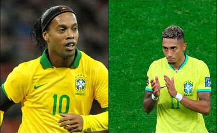 Raphinha respondió a las críticas de Ronaldinho: "Hace unos días le pedía boletos a Vinicius"
