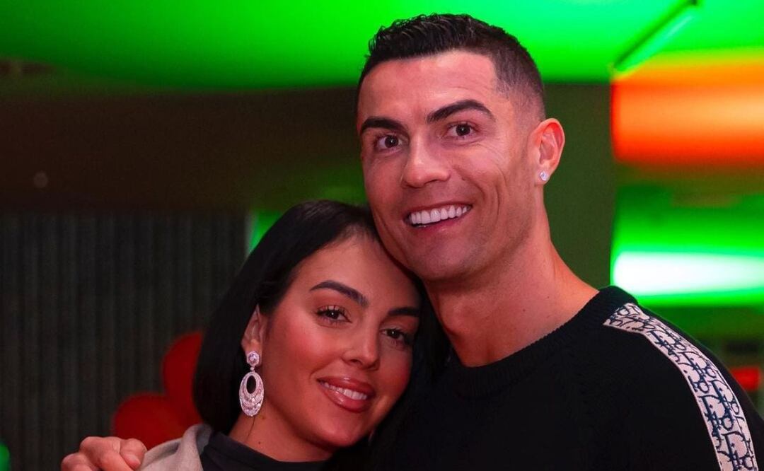 Cristiano Ronaldo y Georgina Rodríguez. Fuente: Instagram @cristiano
