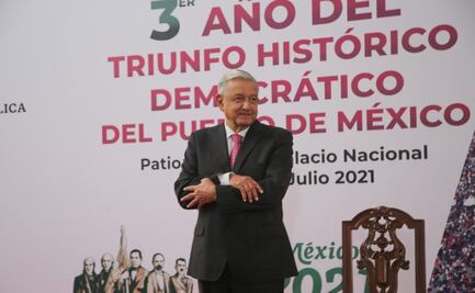 "Ha ido bajando la incidencia delictiva", dice AMLO en informe 