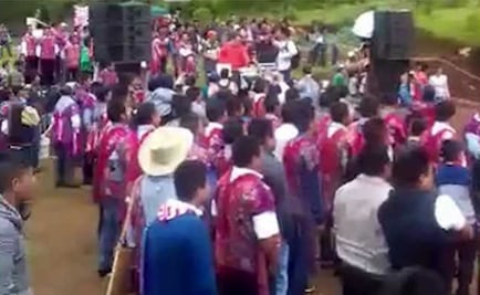 Graban a edil chiapaneco ebrio durante evento de motocross