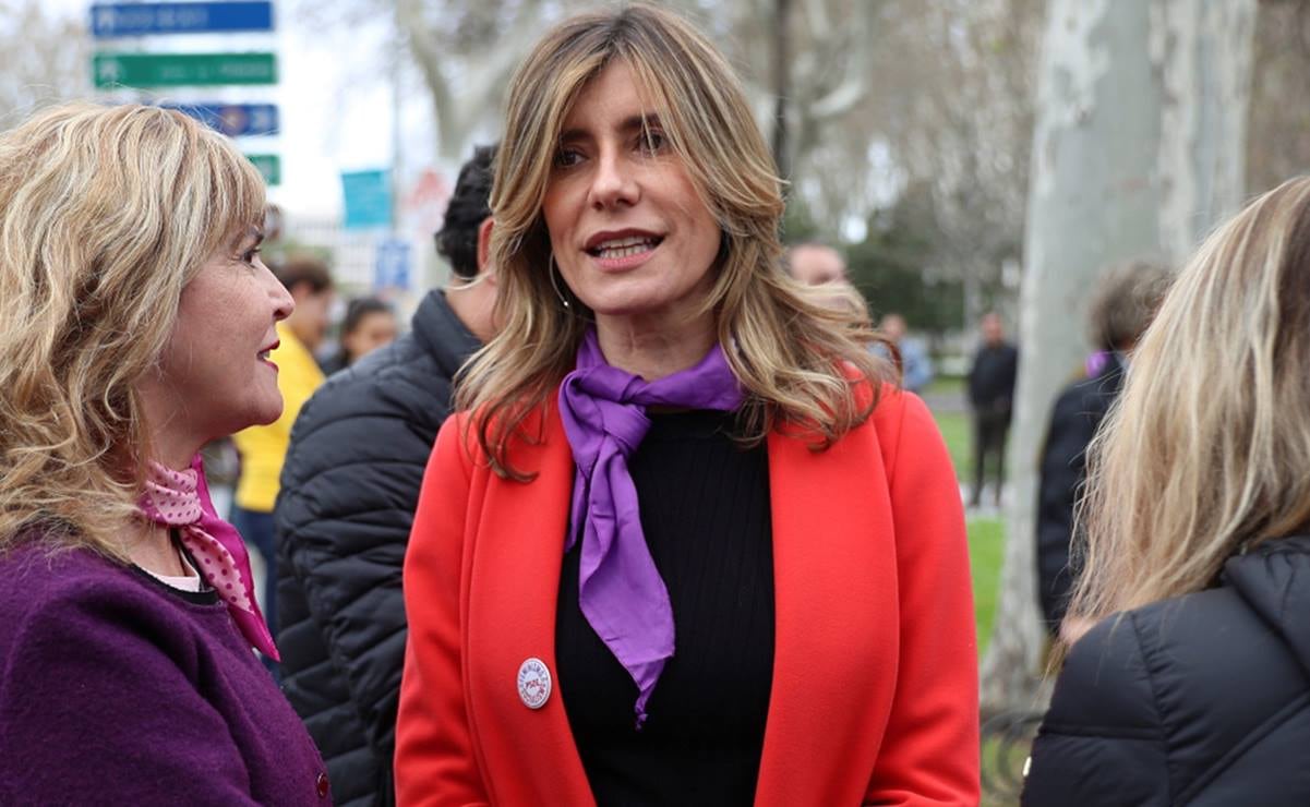 Begoña Gómez, esposa de Pedro Sánchez acusada de tráfico de influencias y corrupción. Foto: EFE