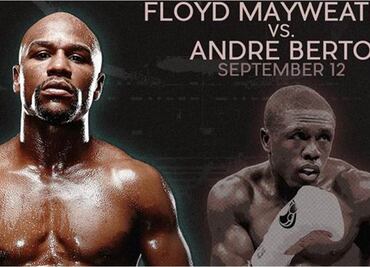 Mayweather vs. Andre Berto, en septiembre