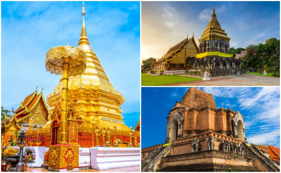 Se encuentran en la provincia de Chiang Mai. (Fotos: iStock)