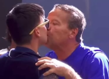 Alfredo Adame y La Divaza se besan en la boca dentro de "La casa de los famosos"