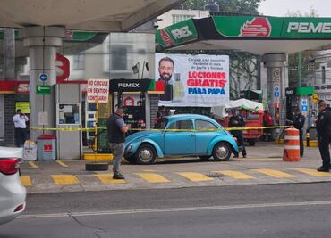 Hombre resulta herido tras intento de asalto en gasolinera de Santa María la Ribera; le disparan en la pierna