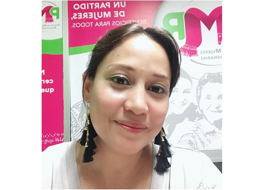 Guadalupe Díaz Pantoja, quien forma parte del círculo cercano de Hugo Bello Valenzo. Foto: tomada de Facebook/@EllaEsGuadalupe