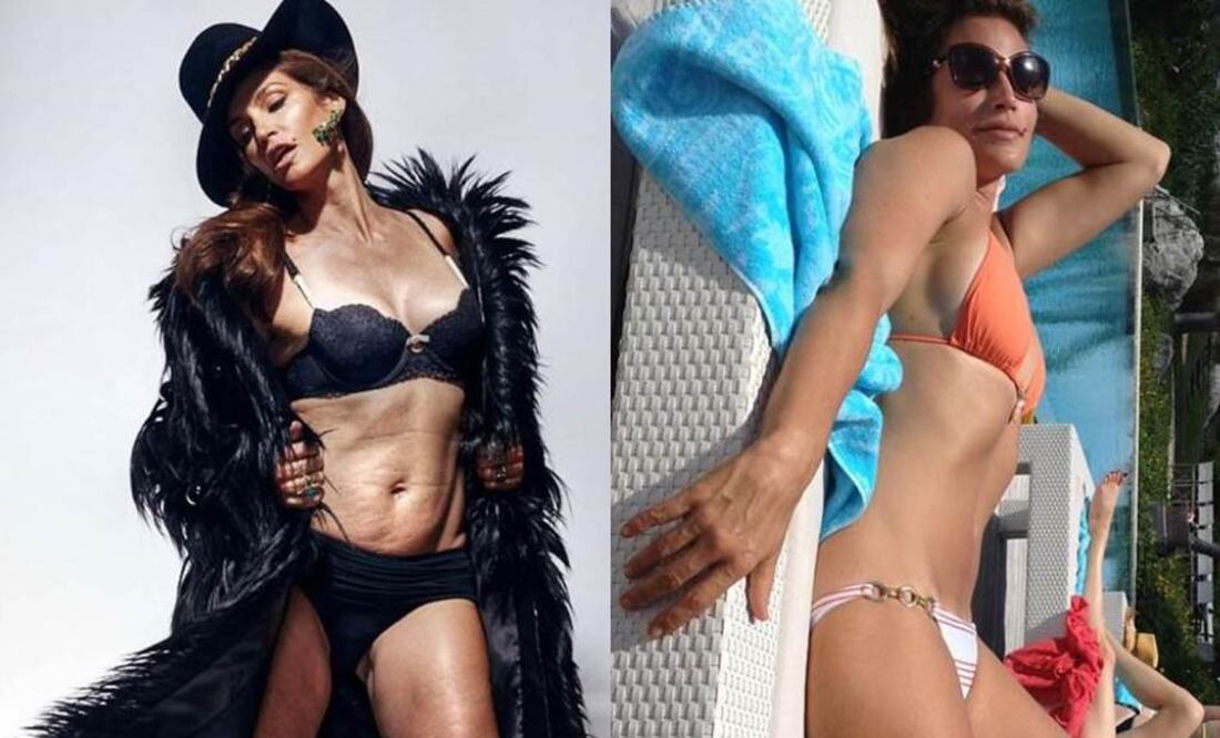 La modelo consideró incomprensible que algunas personas "se hayan sentido mejor" al ver dicha imagen. FOTO: Instagram